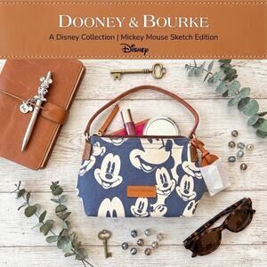 Dooney & Bourke Disney Mickey Mouse Sketch Pouchette